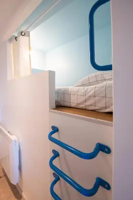 Un ou plusieurs lits dans un hébergement de l'établissement Valencio - Un belvédère sur le Vieux Lyon
