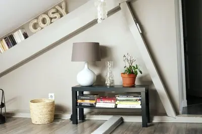Bibliothèque dans l'appartement