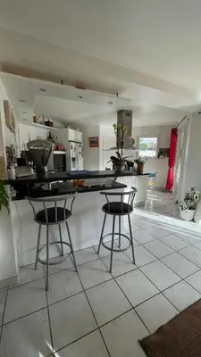 Cuisine ou kitchenette dans l'établissement Chez Nath et Scott
