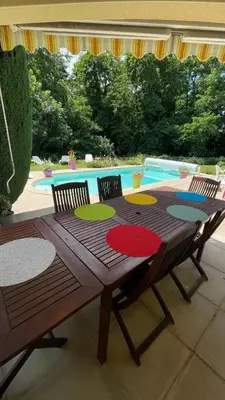 Piscine de l'établissement Chez Nath et Scott ou située à proximité