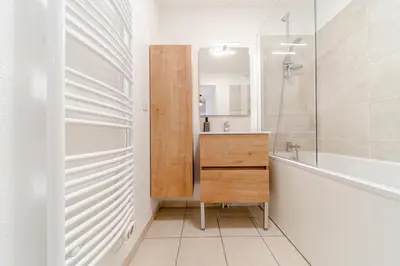 Plan de l'établissement Large bright apartment with balcony Villeurbanne