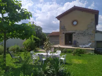Jardin de l'établissement Gîte avec jardin