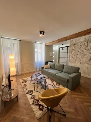 Coin salon dans l'établissement La Loge de l Odéon