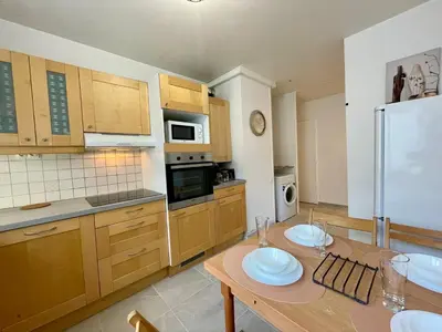 Cuisine ou kitchenette dans l'établissement Lyon authentique