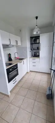 Cuisine ou kitchenette dans l'établissement Jardin D'Alexis