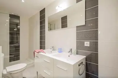 Salle de bains dans l'établissement Studio Vieux Lyon Saint Georges