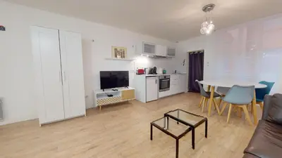 Cuisine ou kitchenette dans l'établissement Studio Vieux Lyon Saint Georges