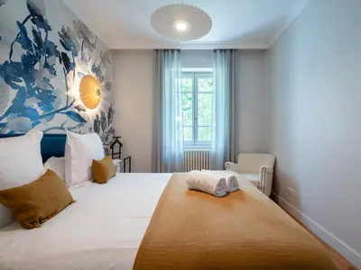 Un ou plusieurs lits dans un hébergement de l'établissement Cottage de Montchamp
