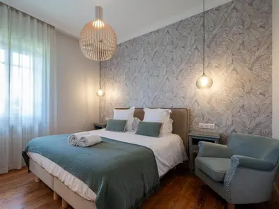 Un ou plusieurs lits dans un hébergement de l'établissement Cottage de Montchamp