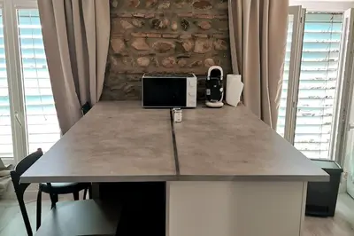 Plan de l'établissement Studio coquet avec vue