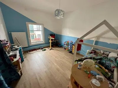 Plan de l'établissement Agréable maison rénovée, en ville et au calme !