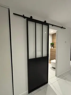 Salle de bains dans l'établissement Studio indépendant 22m2