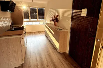 Cuisine ou kitchenette dans l'établissement Cœur de Confluence