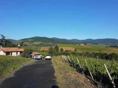 Paysage naturel près de la maison de vacances