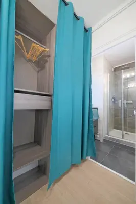 Salle de bains dans l'établissement Appartement COSY Gare Chateaucreux