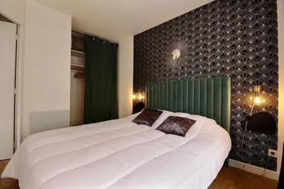 Un ou plusieurs lits dans un hébergement de l'établissement Le Tropical - Beautiful apartment - Lyon 7th