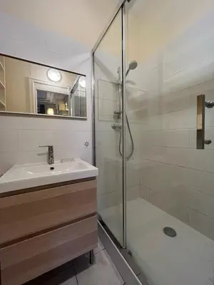 Salle de bains dans l'établissement Chaponnay - Superb T2 Apartment - Lyon 3rd