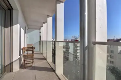 Balcon ou terrasse dans l'établissement Lafayette - Part-Dieu District Apartment - Lyon 3rd