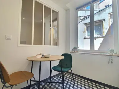 Coin salon dans l'établissement Le Saint-Georges, BNBConciergerie