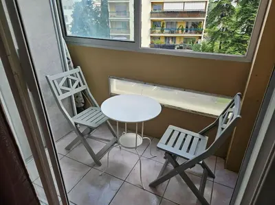 Balcon ou terrasse dans l'établissement Le Tolstoï chic