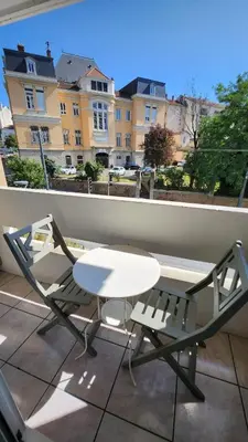 Balcon ou terrasse dans l'établissement Le Tolstoï chic