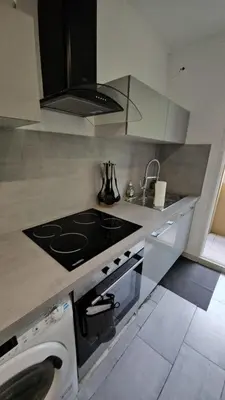 Cuisine ou kitchenette dans l'établissement Le Tolstoï chic