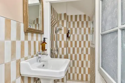 Salle de bains dans l'établissement NOCNOC Le Boudoir