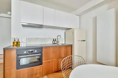Cuisine ou kitchenette dans l'établissement NOCNOC Le Boudoir
