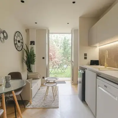 Joli duplex avec jardin