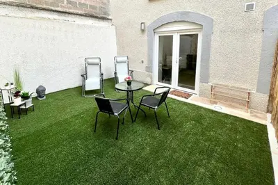 Jardin de l'établissement Studio avec jardin privatif