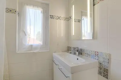 Salle de bains dans l'établissement Convivial et Calme proche Parilly et Gerland