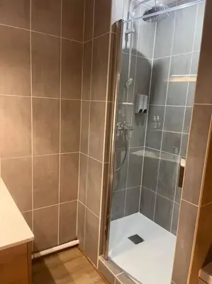 Salle de bains dans l'établissement BACH studio BALNEO au calme parking gratuit