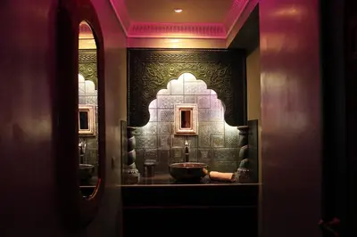 Salle de bains dans l'établissement Sheherazade