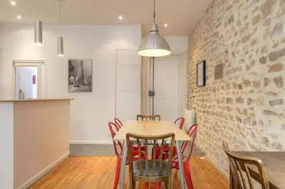 Plan de l'établissement Bel appartement spacieux, climatisé - Lyon centre