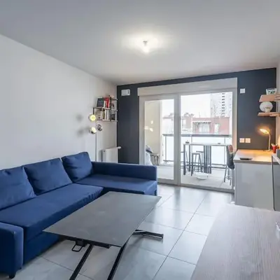 Appartement bien équipé avec parking