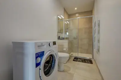 Salle de bains dans l'établissement Le Westy 2