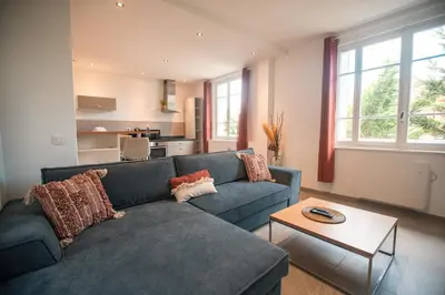 Cuisine ou kitchenette dans l'établissement Écrin Moderne