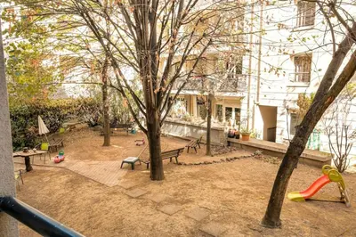 Jardin de l'établissement Studio harmonieux pour 2 personnes - Lyon 3