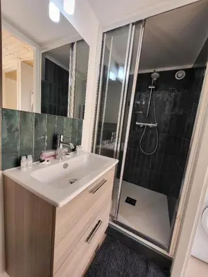 Salle de bains dans l'établissement PartDieu, rénové, climatisation !