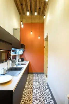 Cuisine ou kitchenette dans l'établissement Concerto Royal Duplex Top Centre, Lyon 1er