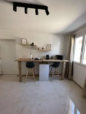 Cuisine ou kitchenette dans l'établissement My Suite