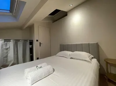 Un ou plusieurs lits dans un hébergement de l'établissement Cocon sous le toit, 6 personnes, Villeurbanne