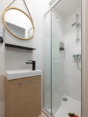 Salle de bains dans l'établissement La Petite Vienna - Vienna authentica
