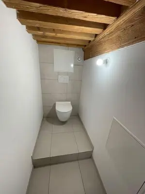 Salle de bains dans l'établissement Charmant T3 - Place Colbert - Lyon Centre