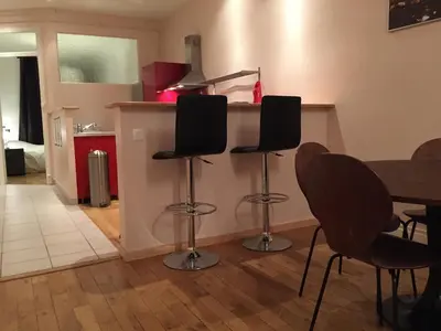 Cuisine ou kitchenette dans l'établissement Appartement, Lyon, Villeurbanne