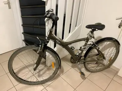 Vélo sur le terrain de l'établissement Jolie Villa avec jardin ou dans les environs