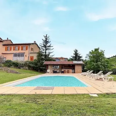Saint-Fortunat - Authentic Home with Pool - Saint-Didier-au-Mont-d'Or