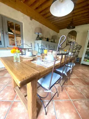Plan de l'établissement UNE FERME EN VILLE Chambres d'hôtes et Table d'hôtes