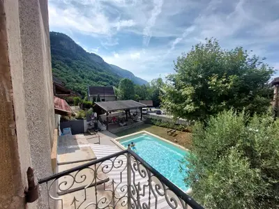 Vue générale sur la montagne ou vue sur la montagne depuis le B&B/chambre d'hôtes