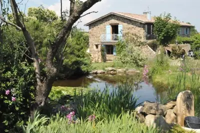 Paysage naturel près de la maison de vacances